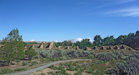 North edge of the ruins