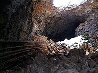 Boulders in Big Skylight Cave