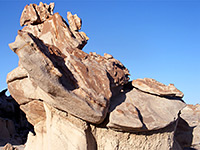 Eroded boulder