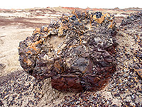 Clinker boulder