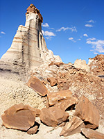 Pinnacle and stony mounds