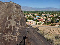 The Albuquerque suburbs