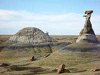 Hoodoo and mound