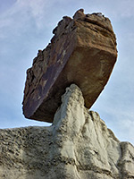 Large balanced rock
