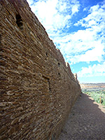 Back wall of Chetro Ketl