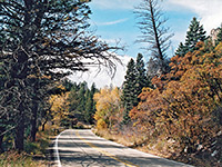 US 64 through the canyon