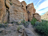 Path to the cliffs