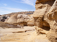 Sandstone cliffs