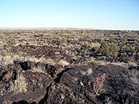 View south from the campsite