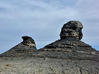 Coal outcrops