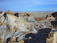 Plains beyond the cliffs