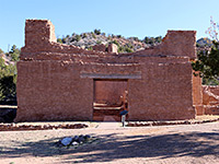 Front of the church