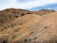 Barren hills