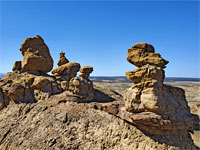 Mesa de Cuba Badlands