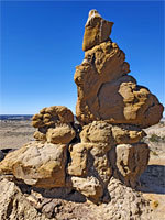 Orange-brown formation