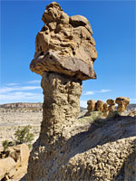 Tall hoodoo