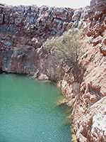 Mirror Lake cliffs