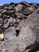 Basalt boulders