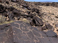 Large boulders