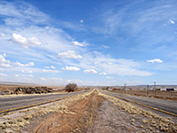 Route 66 near Prewitt