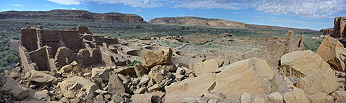 Panorama of Pueblo Bonito