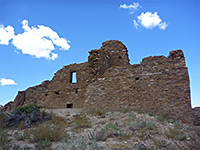 Walls at Pueblo del Arroyo