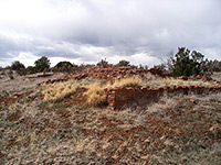 Unexcavated site at Quarai