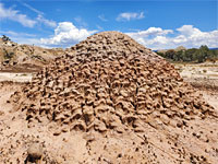 Mudstone mound