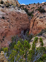 Lower end of the narrows