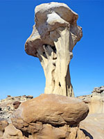 Tall hoodoo