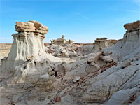 Scattered boulders