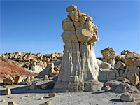 Multicolored rock