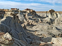 White badlands