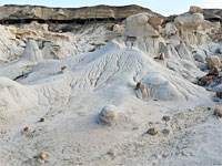 Striated mounds
