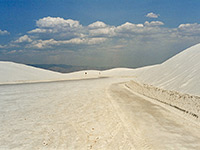 Road through the sands