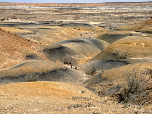 Badlands at Ah-Shi-Sle-Pah