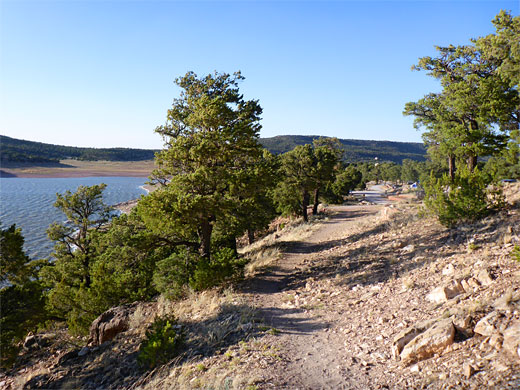 Shoreline track