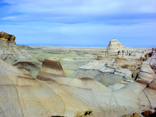 Brown and white rock