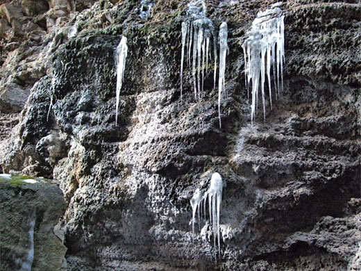 Icicles in Four Windows Cave