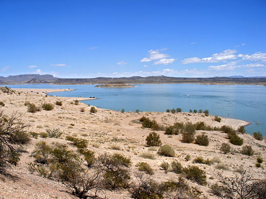 Shoreline of Elephant Butte Lake