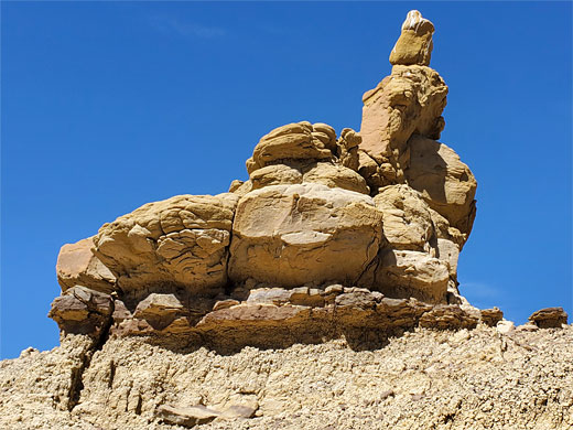 Pointed rock