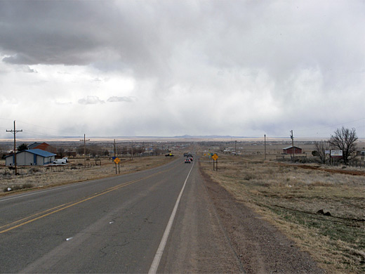 Road west of Moriarty