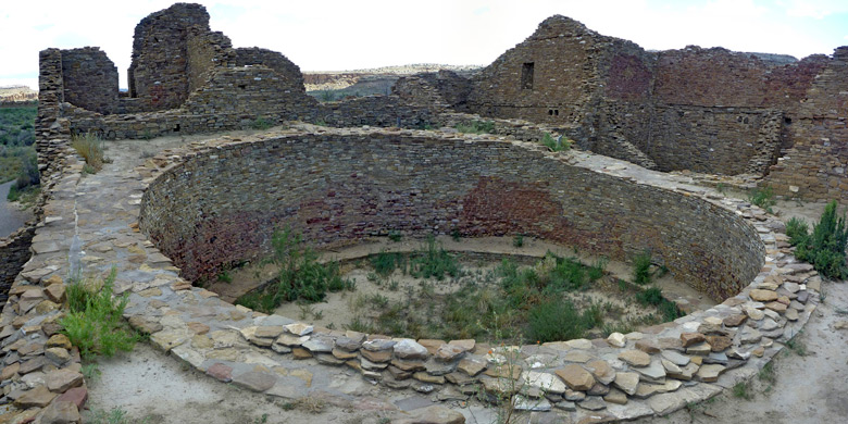 Large, deep kiva