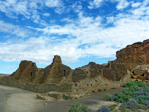 Clouds above Pueblo Bonito