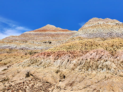 Soft mounds - the San Jose Badlands