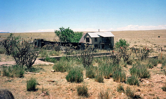 Photographs of an abandoned house