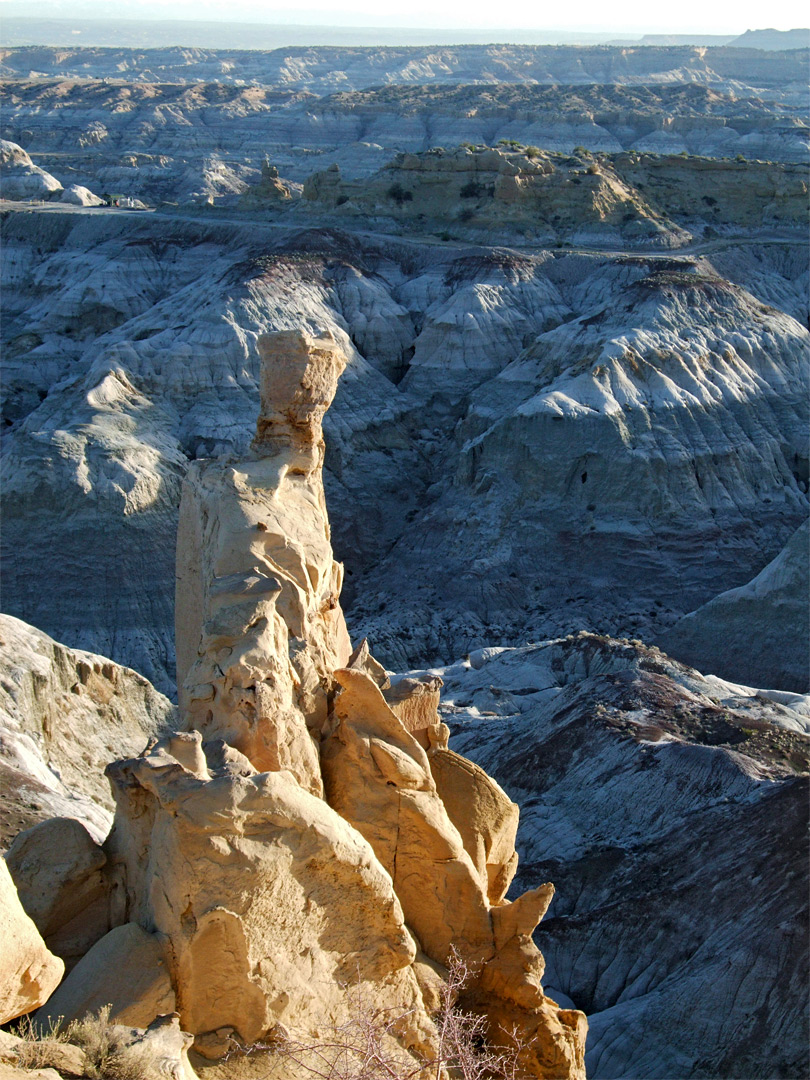 Sandstone spire