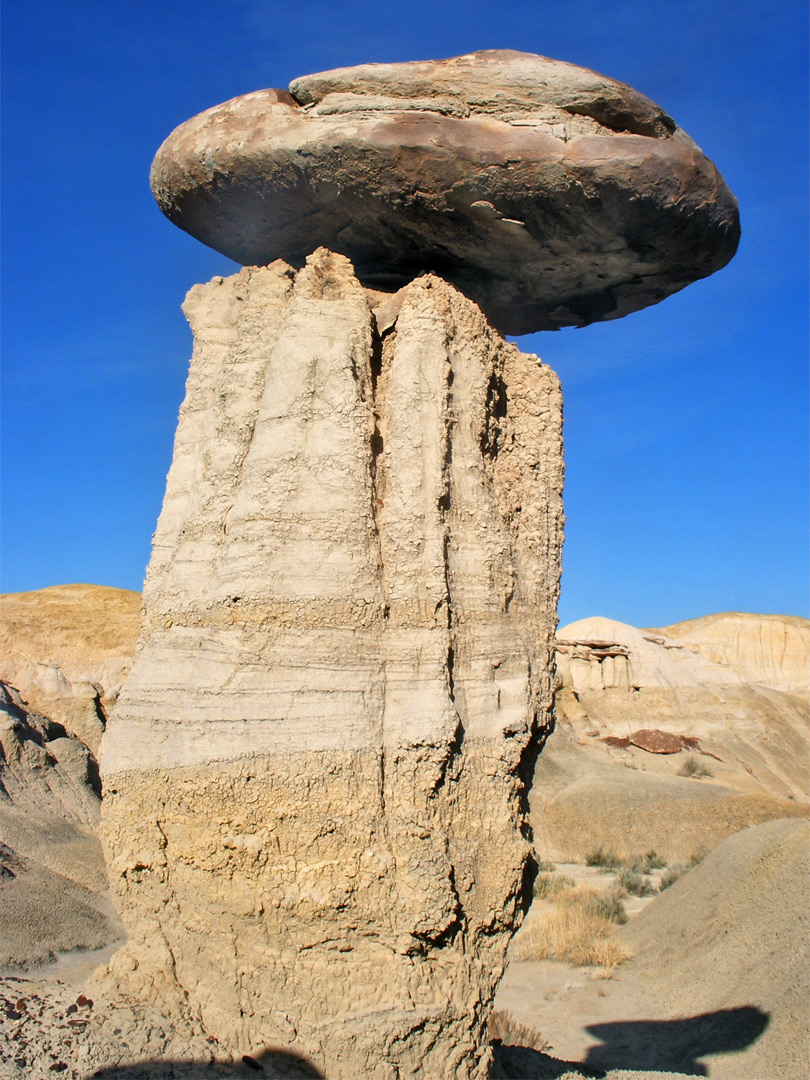 Caprock and pedestal