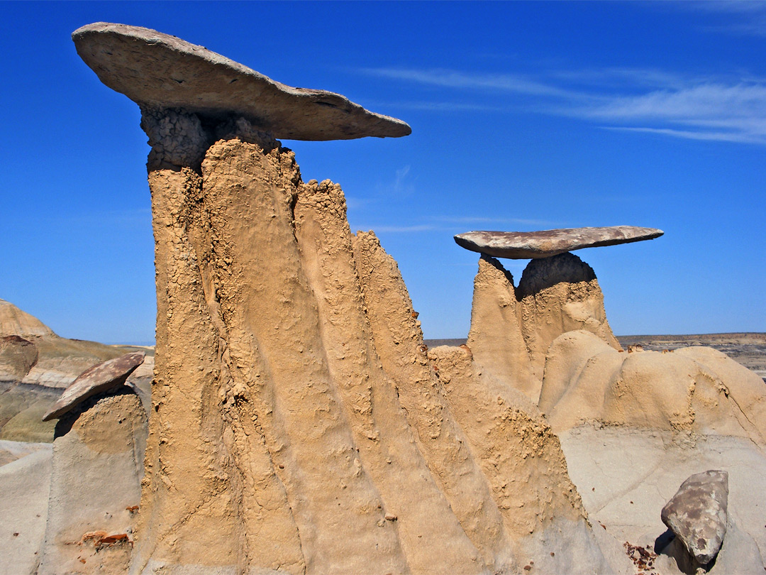 Orange hoodoos