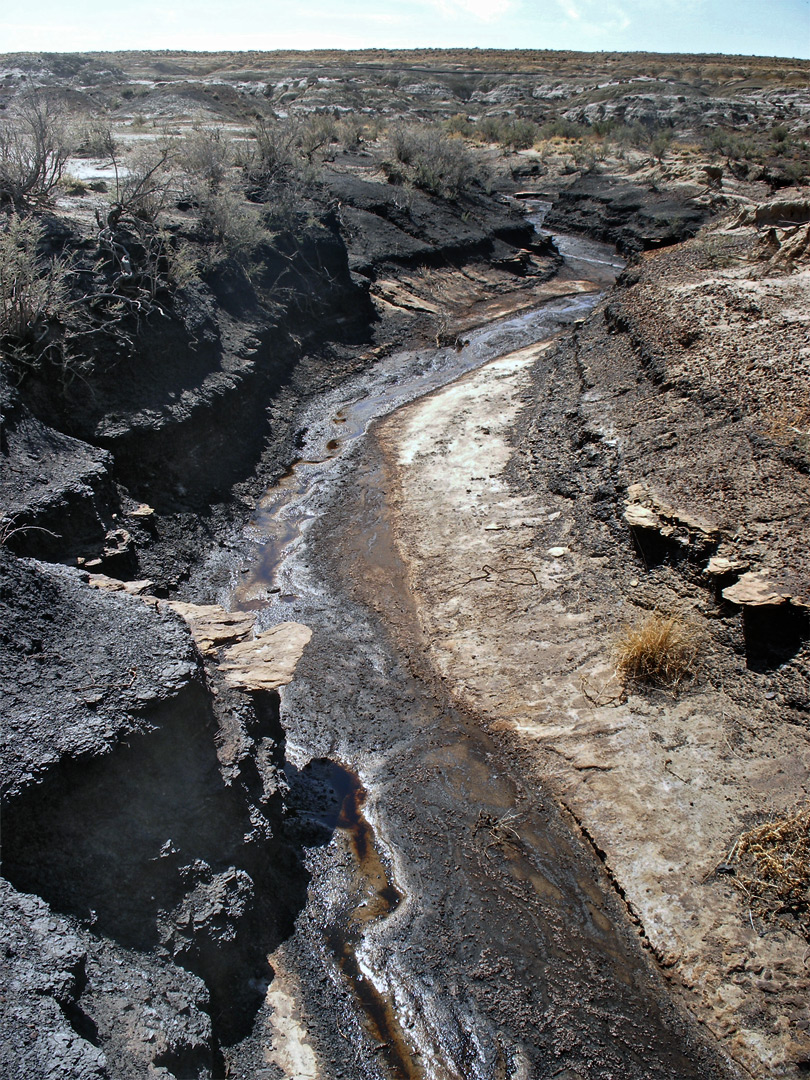 Oily stream